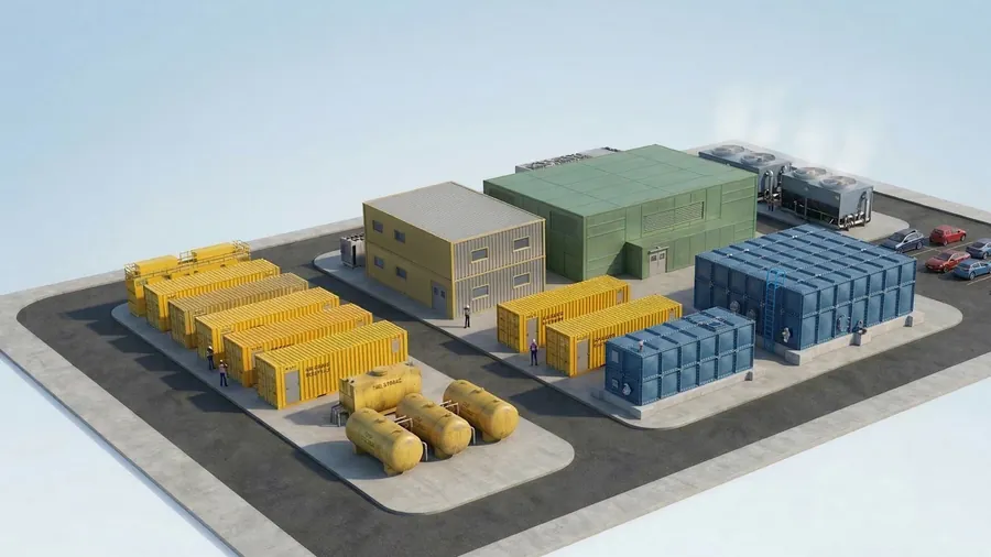 3.3 MW site rendering